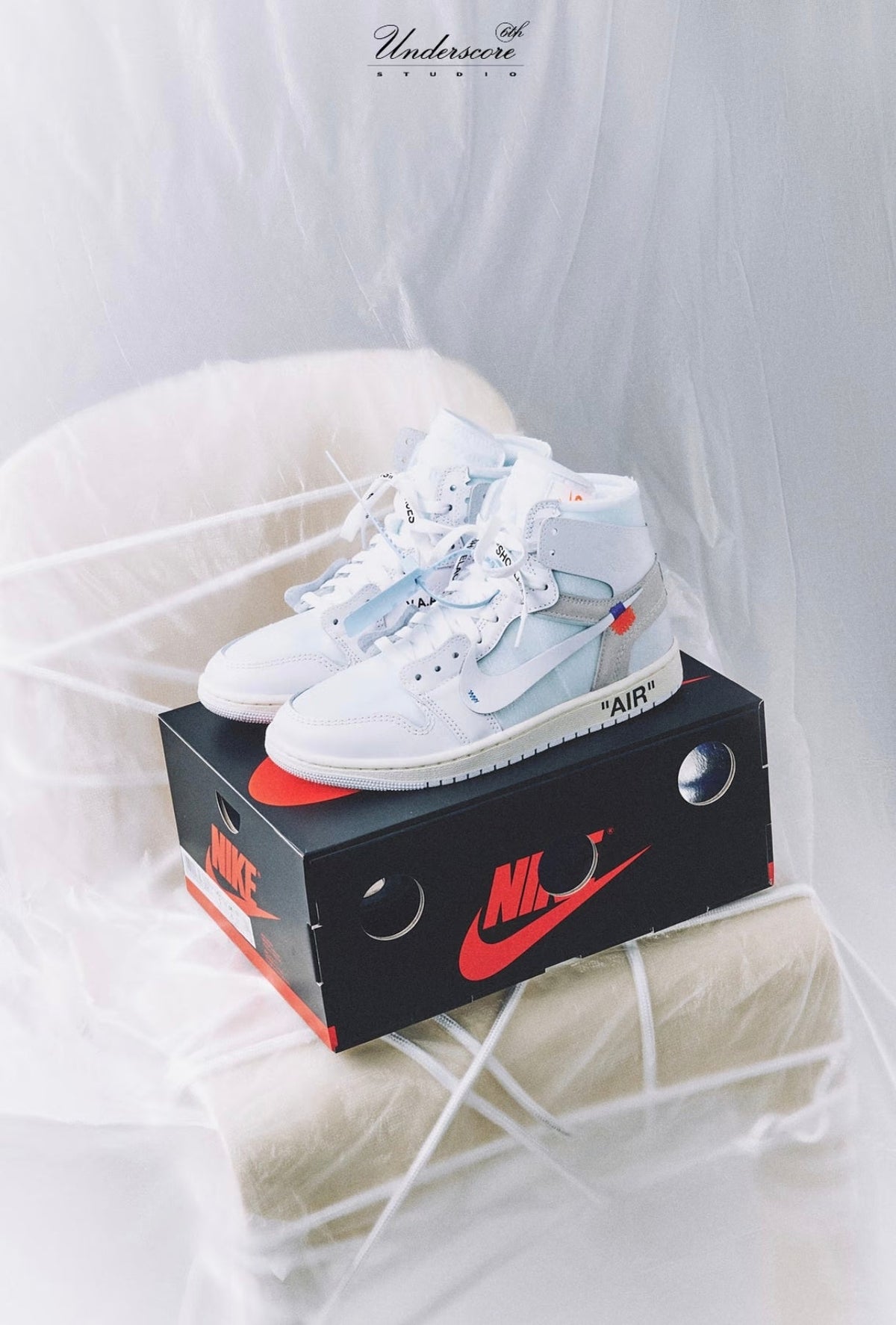 Air Jordan 1 High Retro Basketball Shoes, Unisex, White