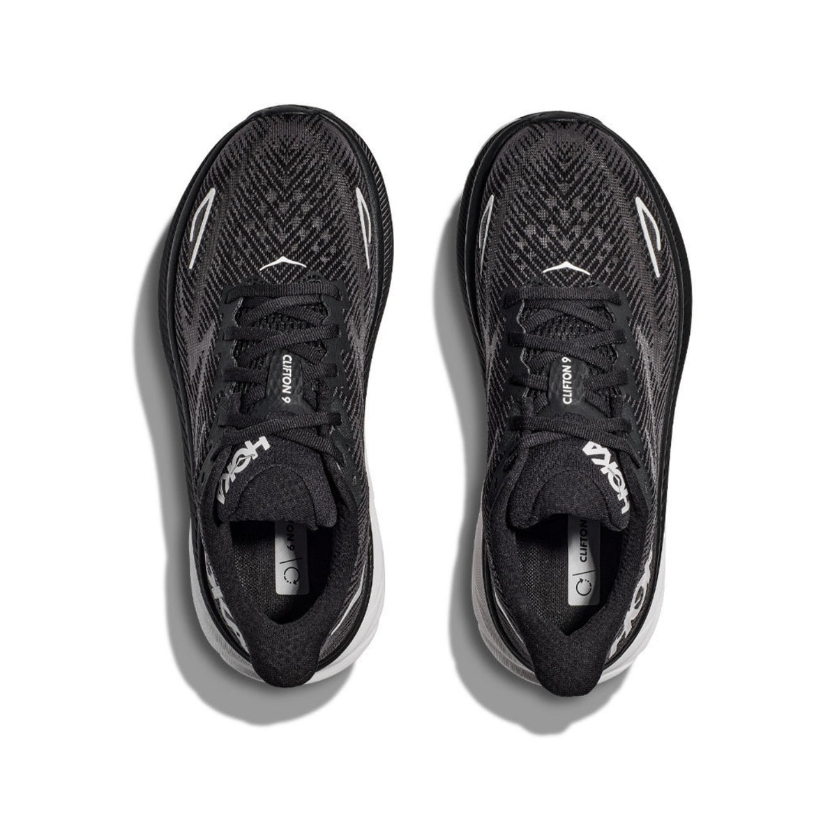 CLIFTON 9 - BLACK/WHITE