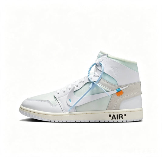 Air Jordan 1 High Retro Basketball Shoes, Unisex, White