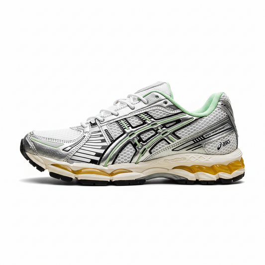 Gel-Kayano 12.1 "Silver Green Orange" 1203A827 100